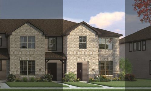 New construction Townhouse house 2952 Percheron Drive, Mesquite, TX 75150 Houston A- photo 0