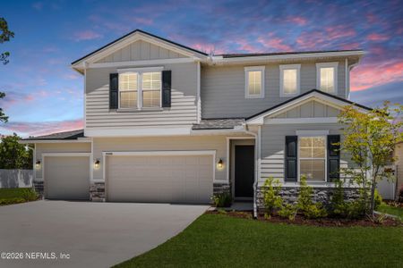 New construction Single-Family house 95402 Woodbridge Pkwy, Fernandina Beach, FL 32034 plan Moonstone - image