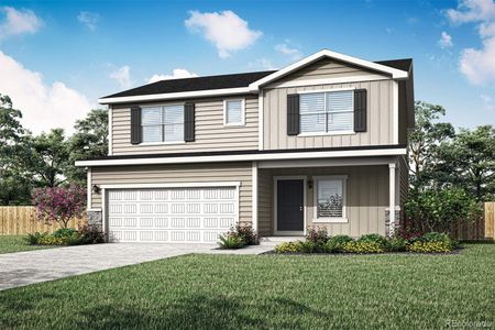 New construction Single-Family house 48180 Shetland Dr, Bennett, CO 80102 - image