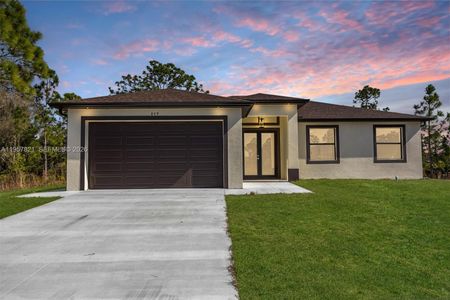 New construction Single-Family house 849 Dowd Ave S, Lehigh Acres, FL 33974 - image