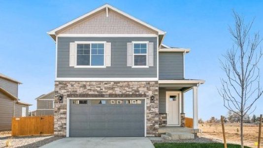 New construction Single-Family house 847 Ledge St, Lochbuie, CO 80603 ELDER II- photo 0