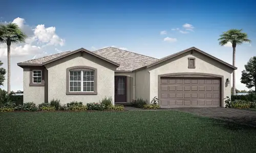 New construction Single-Family house 14506 Sw Woodford Wy, Port St. Lucie, FL 34987 plan Biscayne Bay - image