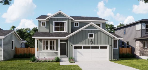 New construction Single-Family house 386 Grey Rock Street, Brighton, CO 80603 Plan 3505- photo 0