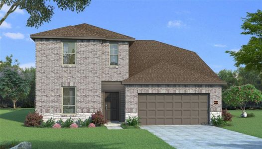 New construction Single-Family house 11033 Texanum Trail, Fort Worth, TX 76108 Teak II G- photo 0