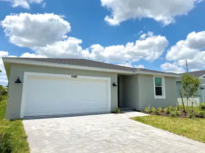 New construction Single-Family house 5485 Hampton Park Cir, Vero Beach, FL 32966 plan Foxglove - image