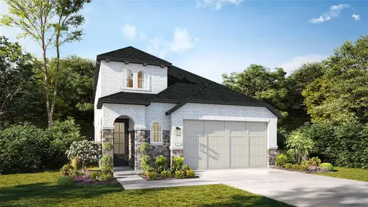 New construction Single-Family house 209 Menlo Bnd, Liberty Hill, TX 78642 plan Ellington Plan - image
