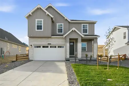 New construction Single-Family house 39783 Penn Rd, Elizabeth, CO 80107 plan Granby - image