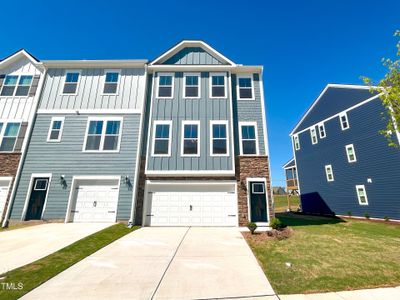 New construction Townhouse house 729 Parc Townes Dr, Unit 42, Wendell, NC 27591 plan Pamlico - image