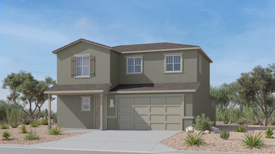 New construction Single-Family house 13990 E Corte Del Renegado, Vail, AZ 85641 plan Gwen - image