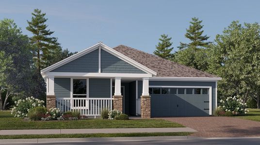 New construction Single-Family house 476 Cypress Fork Trl, St. Cloud, FL 34772 plan Hendrix - image