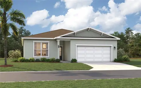 New construction Single-Family house 9210 Harris Hawk Dr, Leesburg, FL 34788 plan Seaton II - image