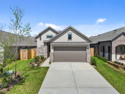 New construction Single-Family house 1016 Shoal Creek Trl, Conroe, TX 77304 plan Muenster - image