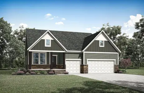 New construction Single-Family house 28 Fox Run Path, Clayton, NC 27520 plan Parkette - image
