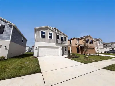 New construction Single-Family house 2142 Lasso Lp, Eagle Lake, FL 33839 plan Edison - image