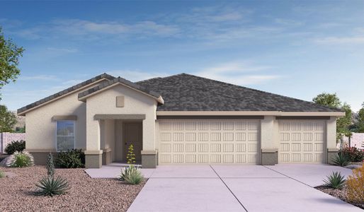 New construction Single-Family house 10015 N Black Dalea, Marana, AZ 85653 plan Eureka - image