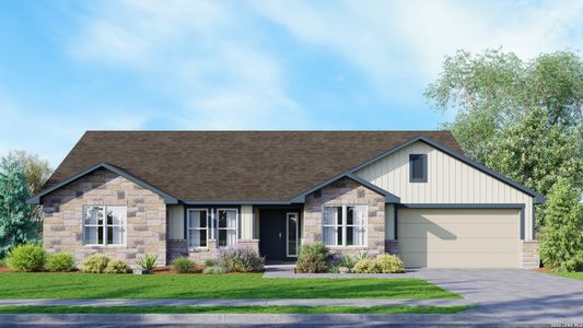 New construction Single-Family house 30 Broken Star Trl, Poteet, TX 78065 - image