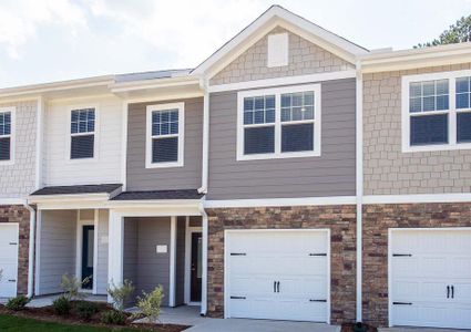 New construction Townhouse house 6938 Eddy Point Lane, Raleigh, NC 27616 - photo 0