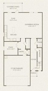 Pulte Homes, Modena floor plan