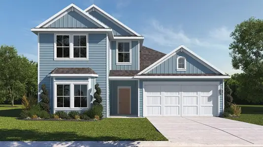 New construction Single-Family house 158 Willow Branch Ln, Canton, TX 75103 plan X40M Midland - image