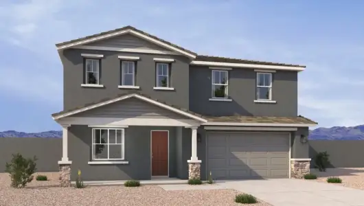 New construction Single-Family house 37710 W Nina St, Maricopa, AZ 85138 plan Emerald - image