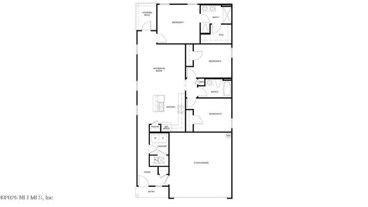 New construction Single-Family house 18 Flagstick Ln, Bunnell, FL 32110 plan Downing - image