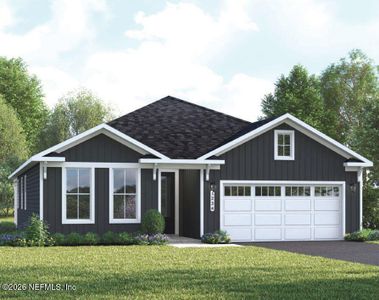 New construction Single-Family house 288 Montgomery Ct, Palm Coast, FL 32164 plan Riverbend - image