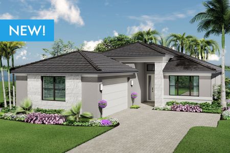 New construction Single-Family house 12320 Southwest Calm Pointe Court, Port Saint Lucie, FL 34987 - photo 0