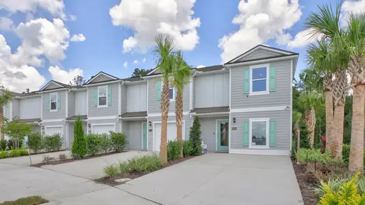 New construction Townhouse house 14450 Canter Rd, Jacksonville, FL 32234 plan Pearson - image