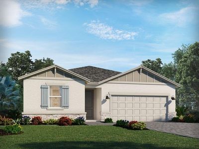 New construction Single-Family house 9017 Dahlia Circle, Port Saint Lucie, FL 34986 - photo 0