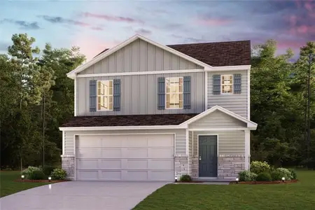 New construction Single-Family house 110 Katsura Wy, Jackson, GA 30233 plan Auburn - image