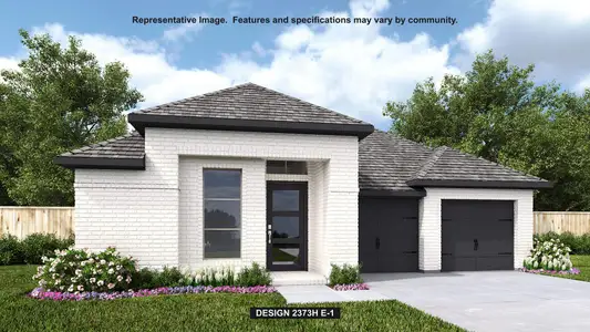 New construction Single-Family house 1408 Snowdrop Dr, Georgetown, TX 78628 plan 2373H - image