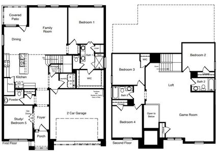 New construction Single-Family house 10518 Aberdeen Ave, Lubbock, TX 79424 plan 2834 - The Redrock - image
