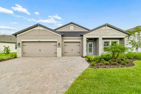 New construction Single-Family house 31244 Hayman Lp, Wesley Chapel, FL 33545 plan Corina II - image