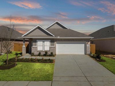 New construction Single-Family house 22018 Matera Vista Ln, Hockley, TX 77447 plan Ellis - Single Family Homes - image