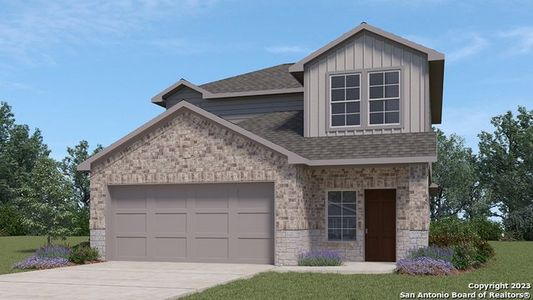 New construction Single-Family house 4858 Nueces Path, San Antonio, TX 78253 The Jasmine- photo 21 21