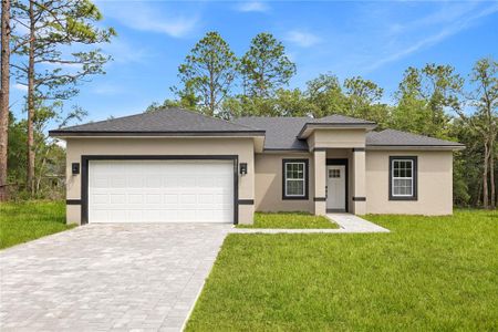 New construction Single-Family house 8555 N Trojan Dr, Citrus Springs, FL 34433 - image