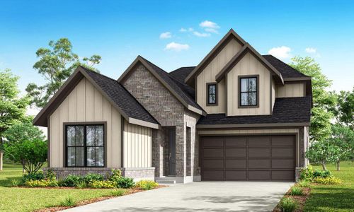 New construction Single-Family house 21510 Felders Orangetip Dr, Cypress, TX 77433 plan Andrews - image