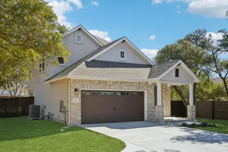 New construction Single-Family house 2605 Sam Bass Rd, Unit 111, Round Rock, TX 78681 plan Clear Creek 2107 - image