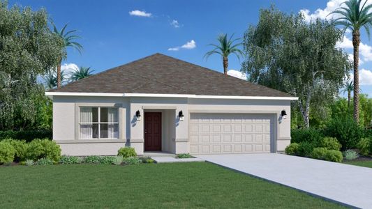 New construction  house 4490 Sw Savona Blvd, Port St. Lucie, FL 34953 plan Jensen - image