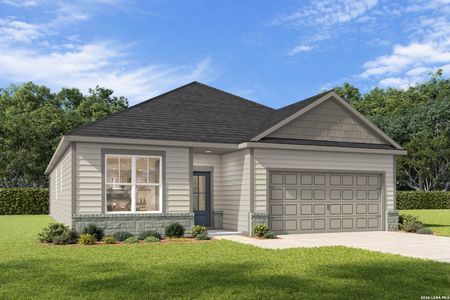 New construction Single-Family house 7411 Koa Crst, San Antonio, TX 78227 plan The Holly F - image
