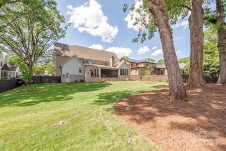 Mature trees provide shade in the warm summer months!