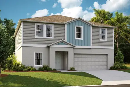 New construction Single-Family house 31696 Oyster Trellis Ln, Wesley Chapel, FL 33545 plan Gabriela - image
