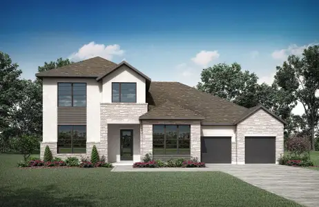 New construction Single-Family house 317 Homeward Dr, Liberty Hill, TX 78642 plan Somerville - image