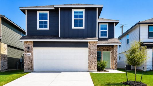 New construction Single-Family house 1336 Capitol Reef, Adkins, TX 78101 plan The Kate - image