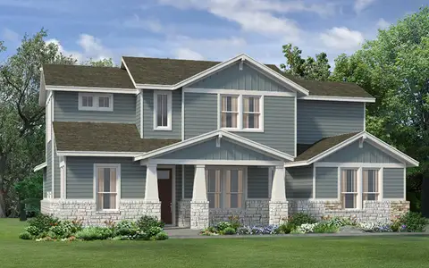 New construction Single-Family house 8806 Breeze Hill Dr, Austin, TX 78744 plan Dickinson - image