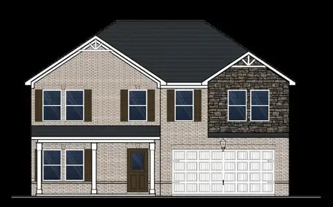 New construction Single-Family house 1555 Sungrown Wy, McDonough, GA 30253 plan Avery - image