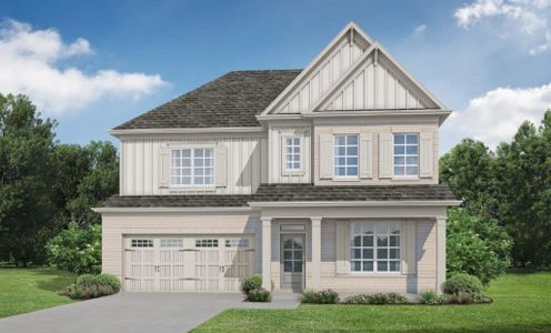 New construction Single-Family house 1641 Mount Moriah Rd, Hoschton, GA 30548 - image