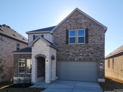 New construction Single-Family house 1443 Lockett Fls, San Antonio, TX 78245 plan Willow - image