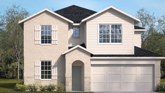 New construction Single-Family house 20632 Streamlet End, San Antonio, TX 78266 plan The Saban - image
