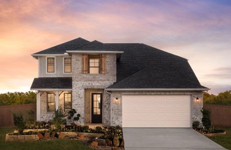 New construction Single-Family house 17507 Tulip Willow Wy, Hockley, TX 77447 plan Hyde - image